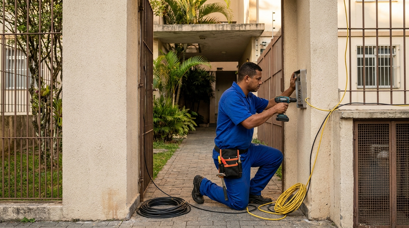 Instalacao de interfone profissional em Maceió‑AL