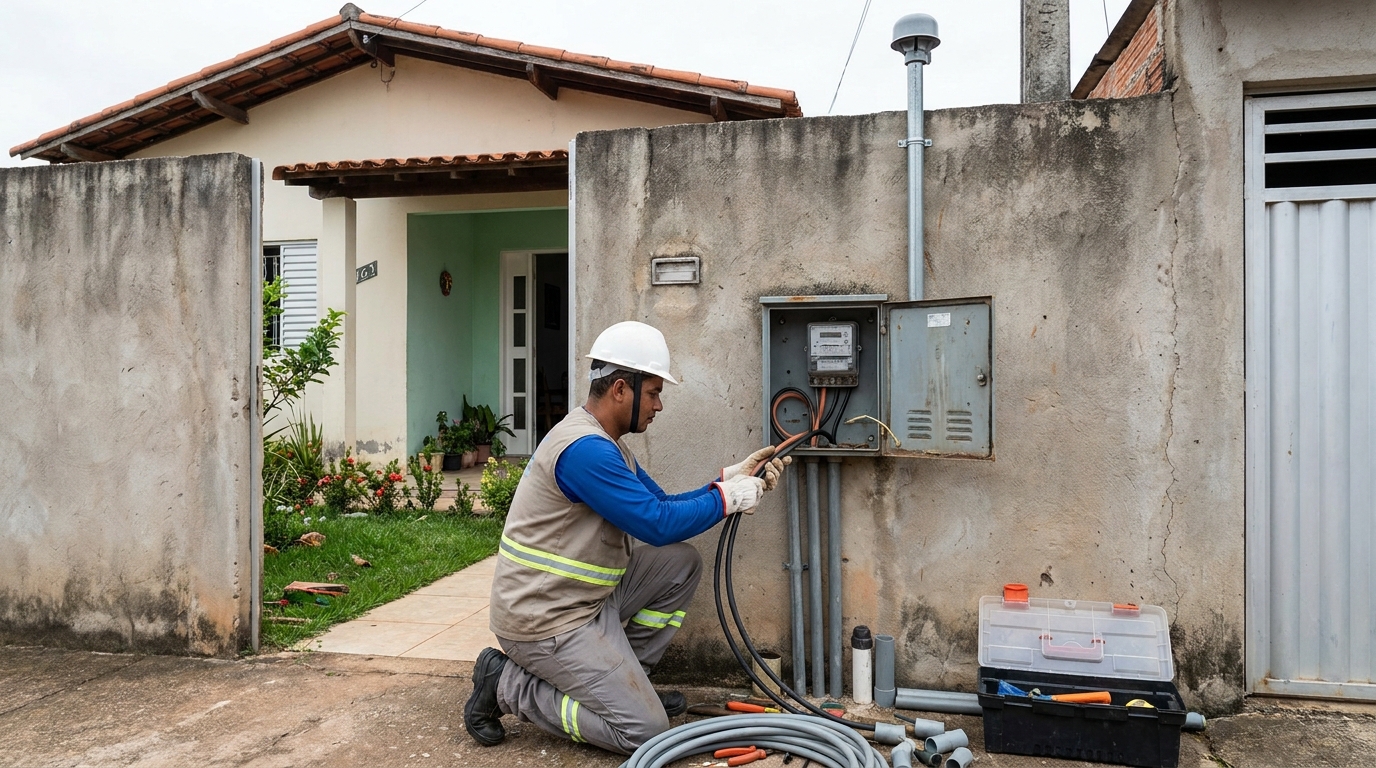 Instalação de Padrão de Energia perto de mim em Maceió‑AL
